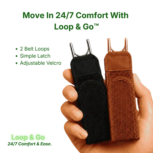 VelcroStrap™ 24/7 Comfort Buckle Free Belt